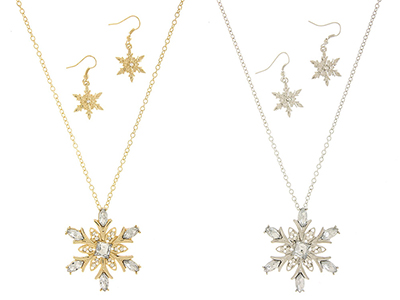 Snowflake Necklaces