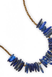 Gold & Lapis Necklace