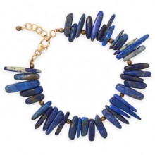 Gold & Lapis Bracelet