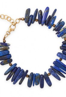 Gold & Lapis Bracelet