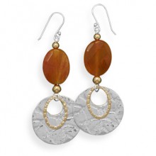 Fire Agate Earrings