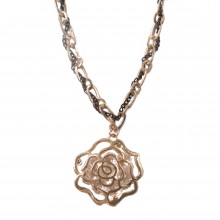 Cor do Mel Rose Necklace