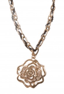 Cor do Mel Rose Necklace