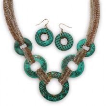 Turquoise Necklace Set