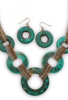 Turquoise Necklace Set