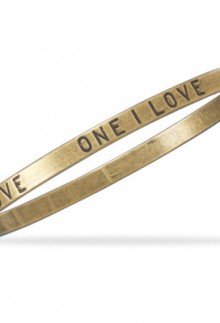 “ONE I LOVE” Bangle