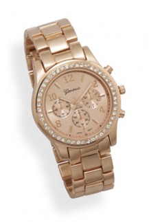 Rose & Crystal Watch